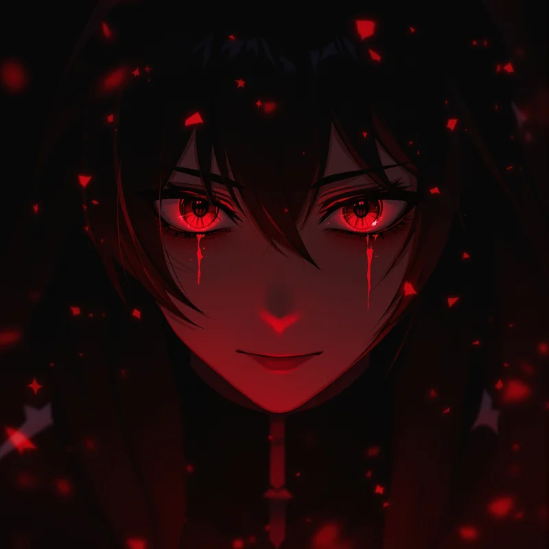 Jujutsu Kaisen Choso profile picture with glowing curse energy for portrait display