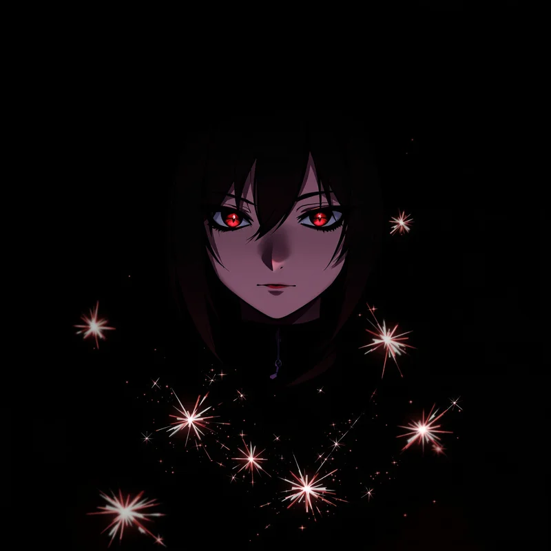 Choso anime character portrait with dark atmosphere for messaging profile icons