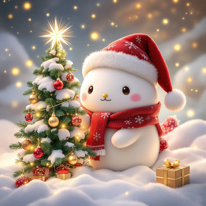 Christmas Cinnamoroll PFP.