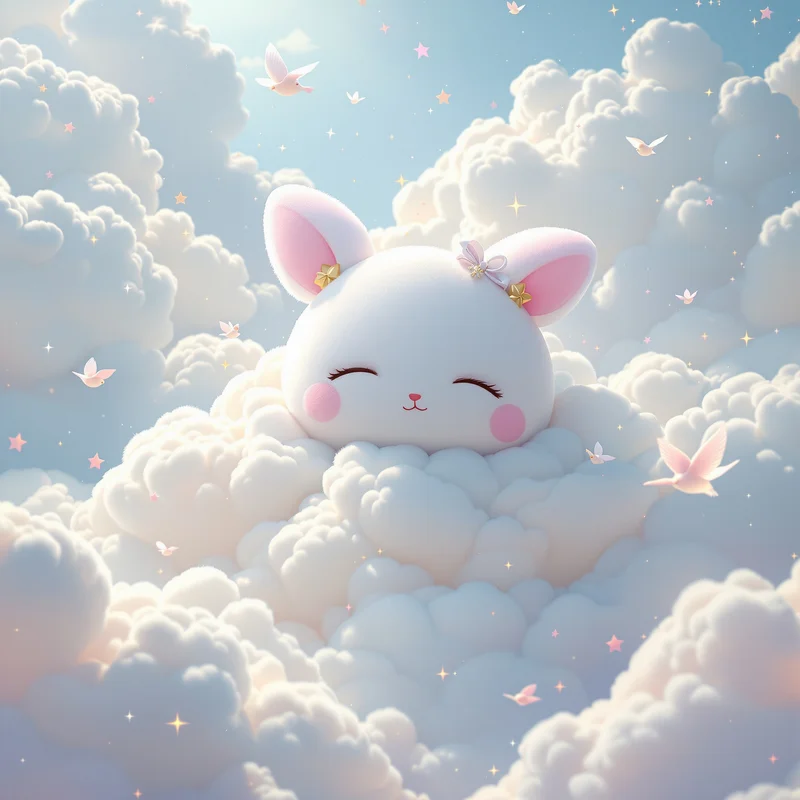 Cloud Cinnamoroll PFP.