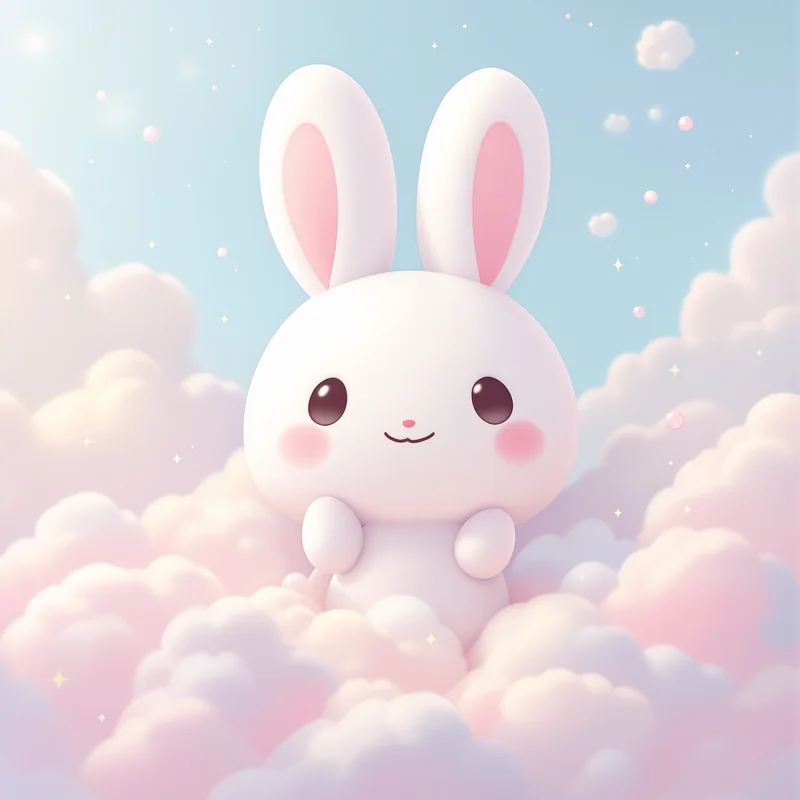 bright Cinnamoroll avatar portrait with balanced portrait framing for profile picture use