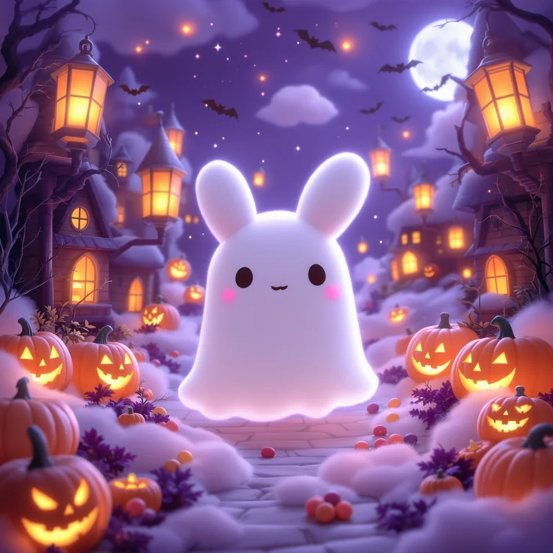 Halloween Cinnamoroll PFP.
