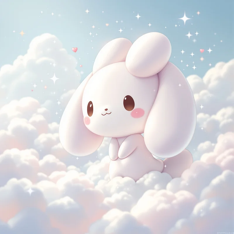 clean Cinnamoroll profile portrait with balanced portrait framing for avatar display