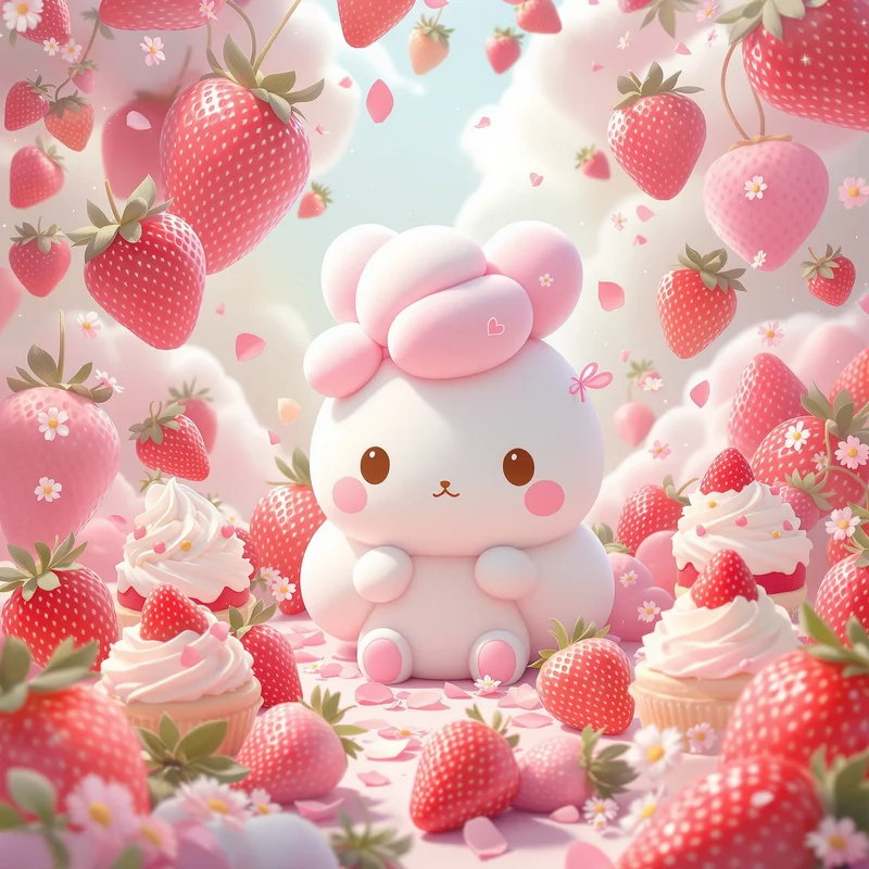 Strawberry Cinnamoroll PFP.
