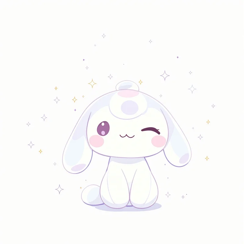 soft Cinnamoroll anime portrait with balanced portrait framing for compact portrait display