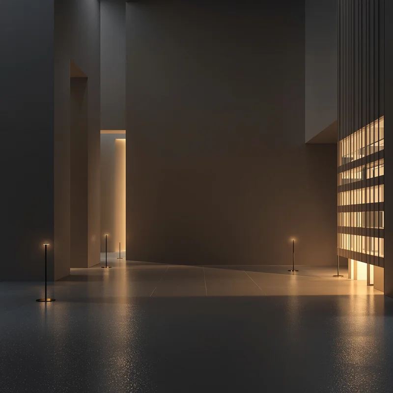 Studio minimal city background