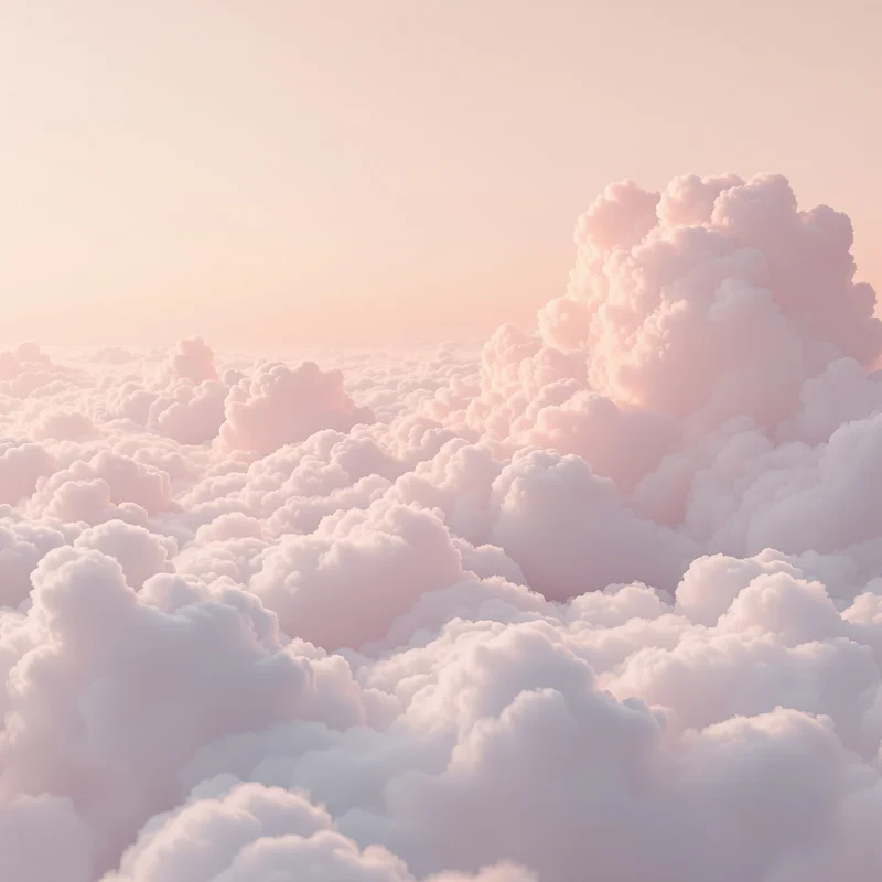 Clean minimal cloud background