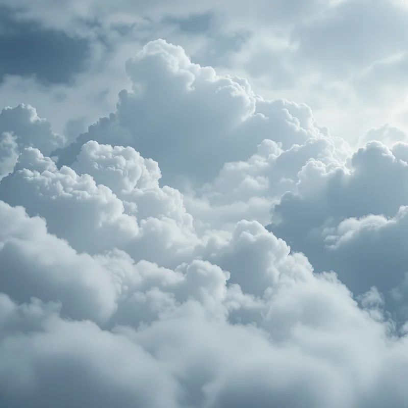 Deep mist cloud background