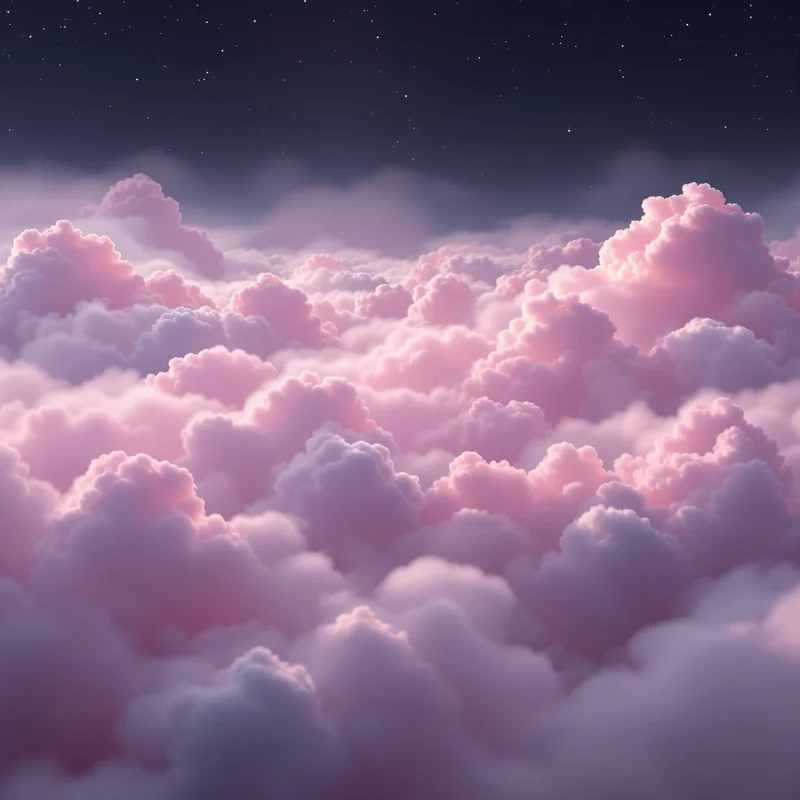 Deep mist cloud background