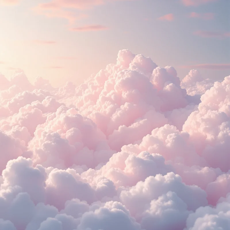 Dreamy soft cloud background