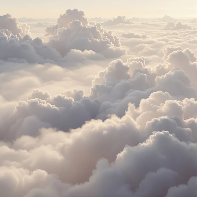 Eternal mist cloud background