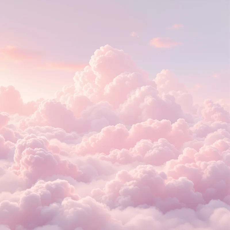 Mystic soft cloud background