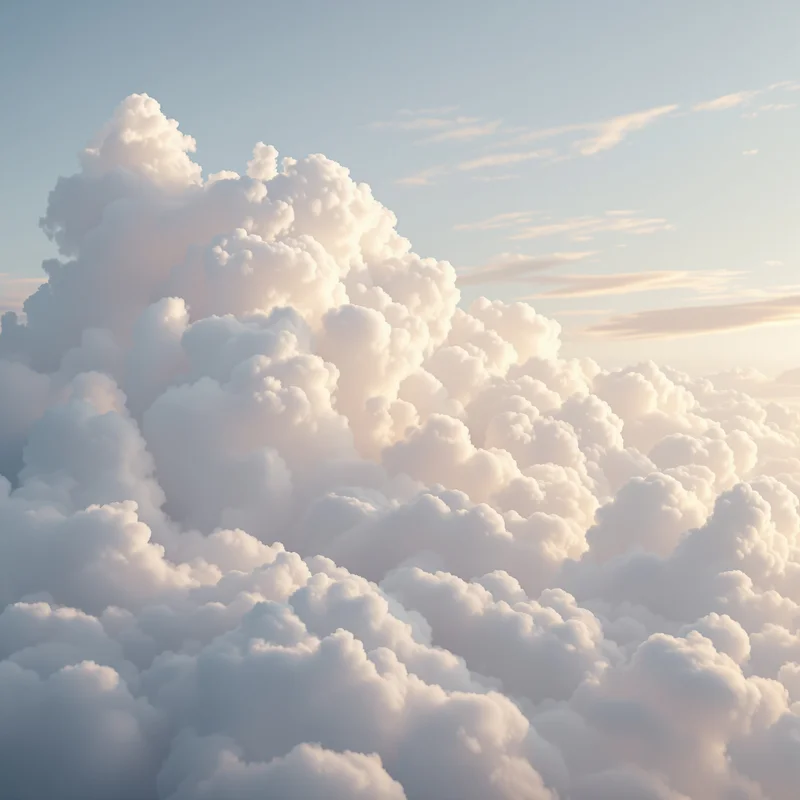 Studio calm cloud background