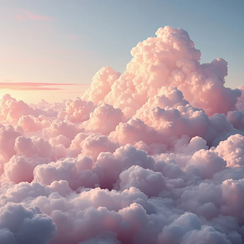 Studio calm cloud background