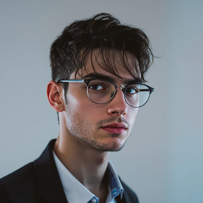 cool PFP portrait with soft lighting for messaging profile icon