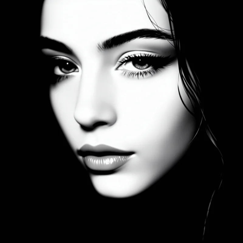 cool avatar image with dark background for profile picture use