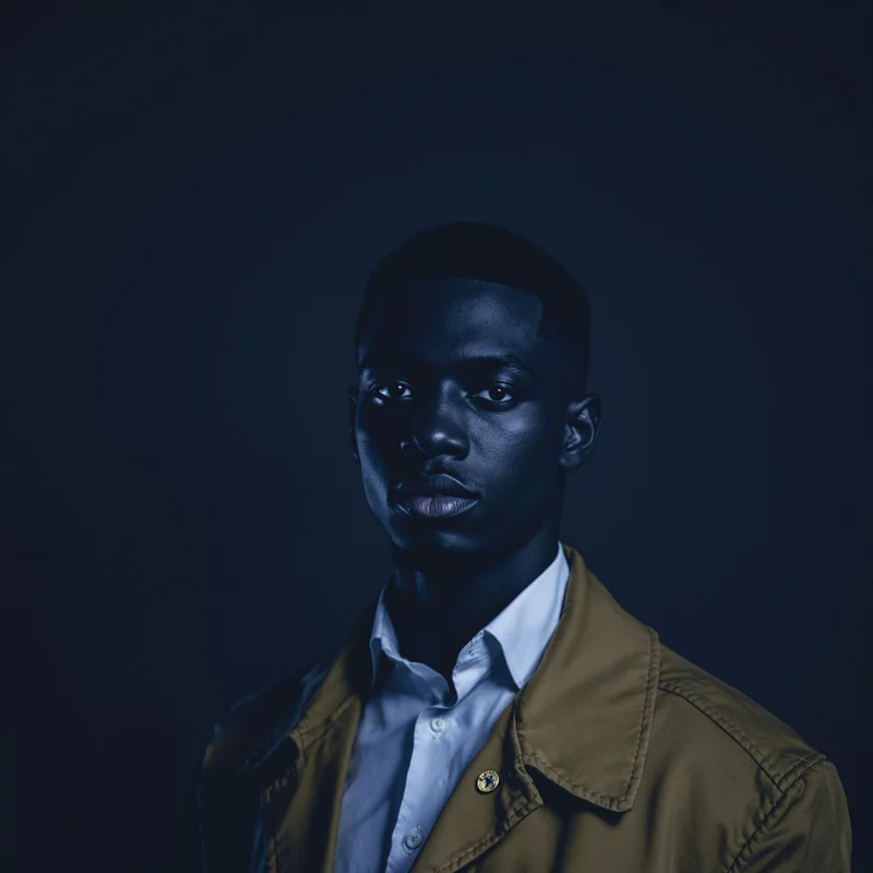 cool PFP portrait with clean lines for profile picture use