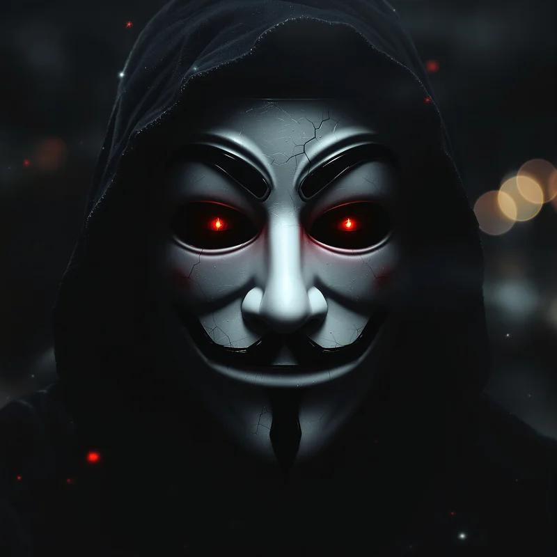Cool PFP with hidden mask and mysterious identity