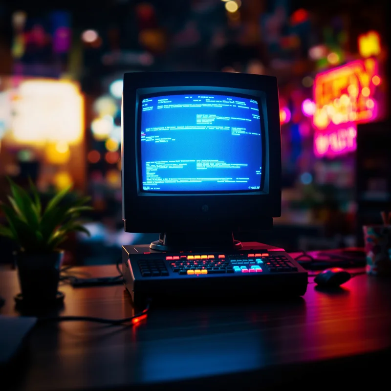 Cool PFP with retro webcore CRT atmosphere