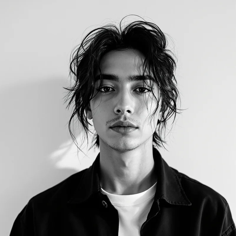 clean portrait PFP with dark background for digital identity