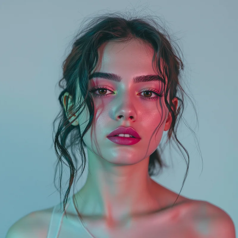 cool avatar image with clean lines for digital identity