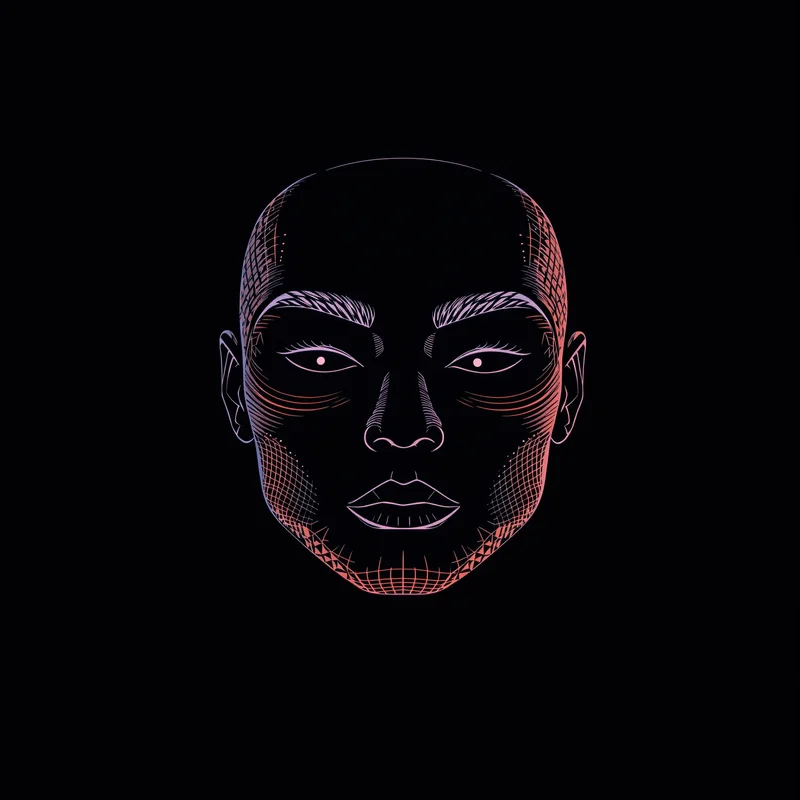 cool avatar image with soft lighting for social media avatar