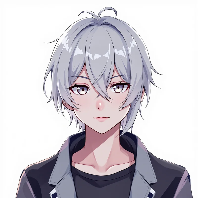 cool PFP portrait with neon glow for profile picture use