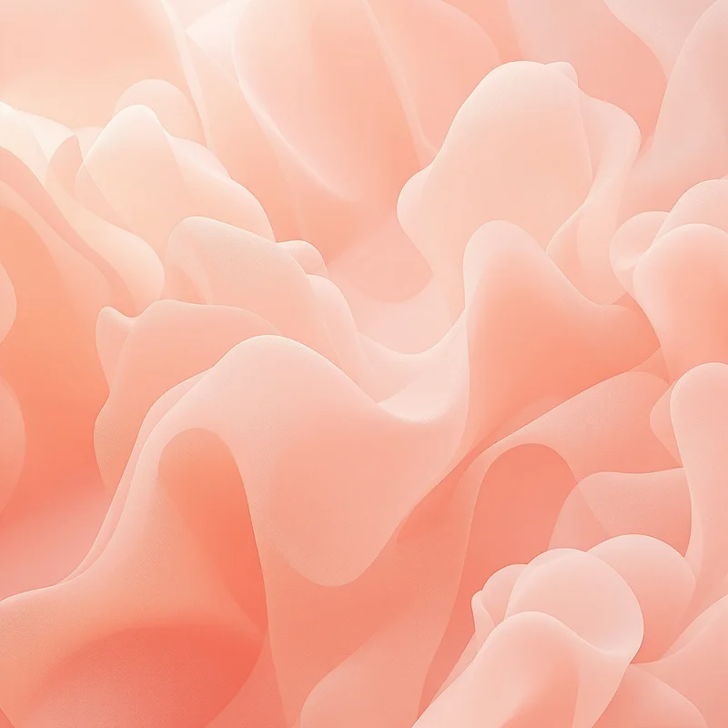 Apricot Tide Coral Background