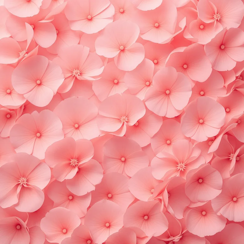 Coral Petal Drift Background