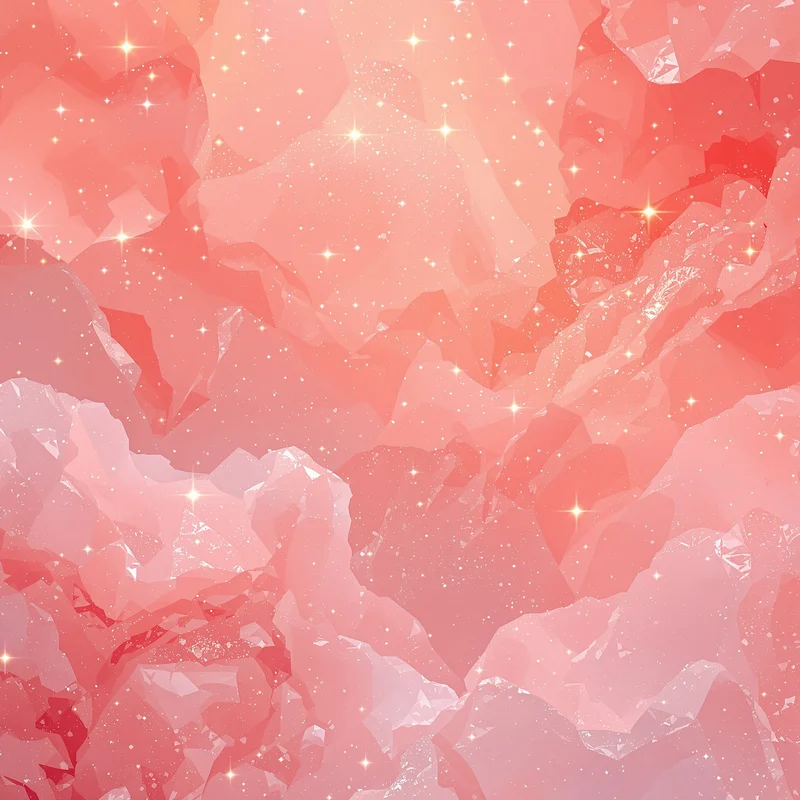 Coral Quartz Bloom Background