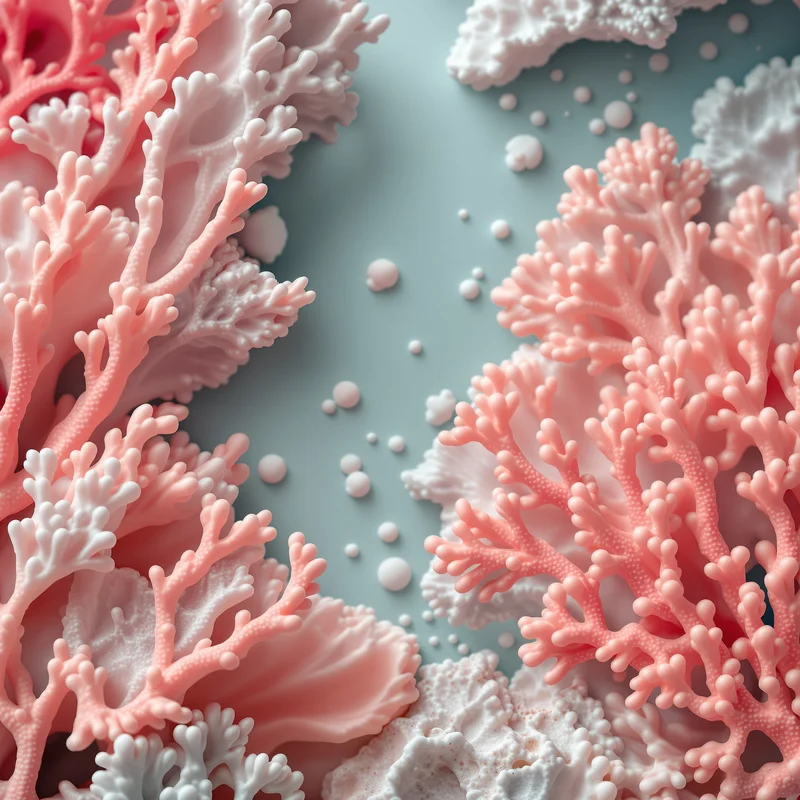 Dawn Shell Coral Background