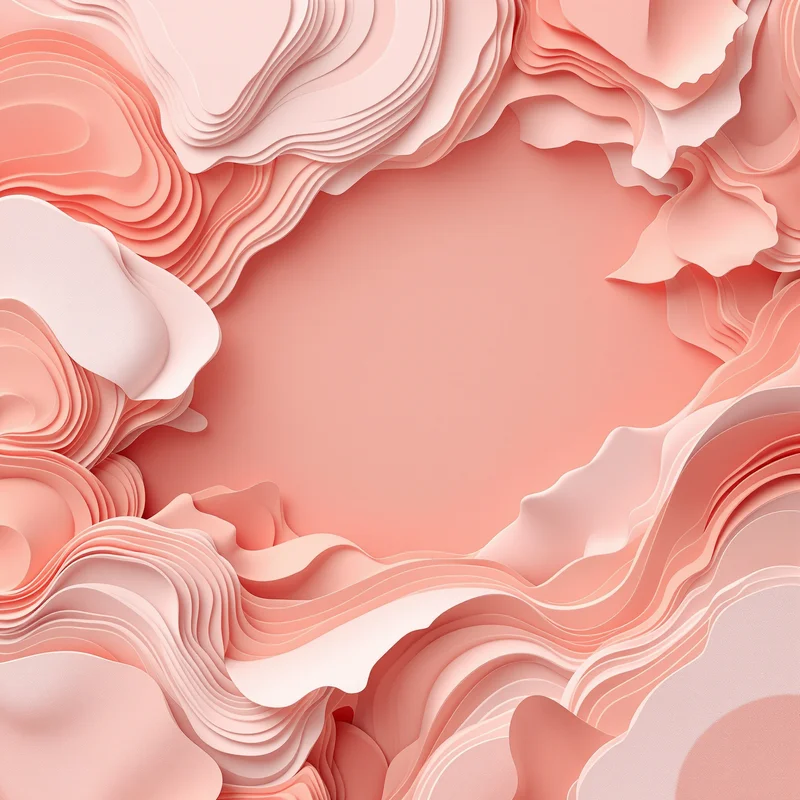 Layered Reefpaper Coral Background