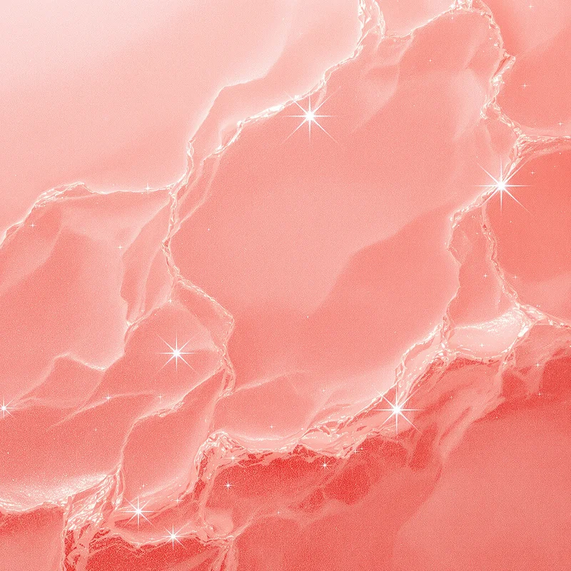 Petal Salt Crystal Coral Background