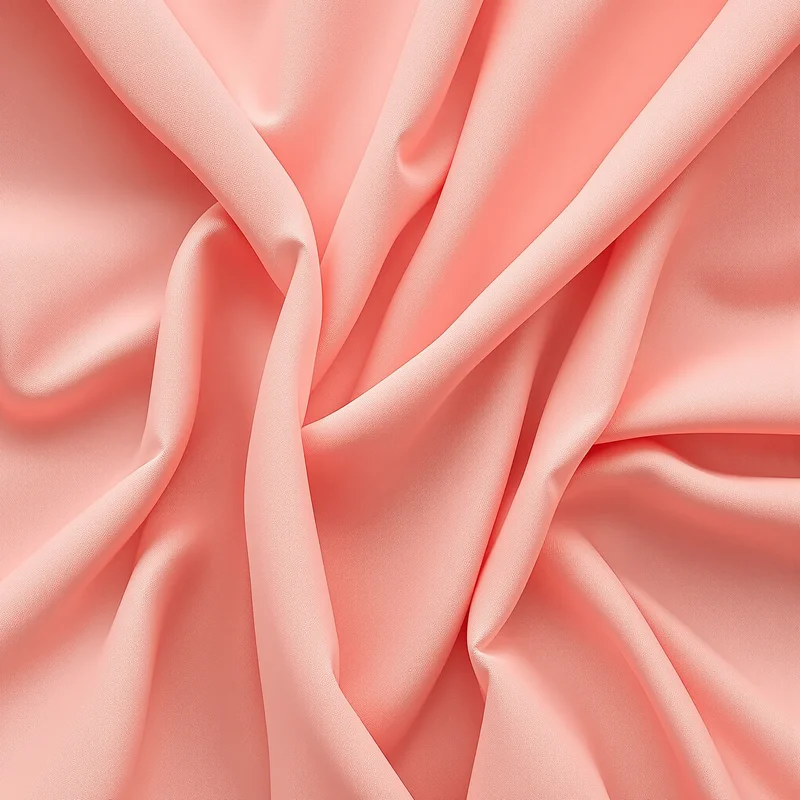 Prawn Silk Fold Coral Background