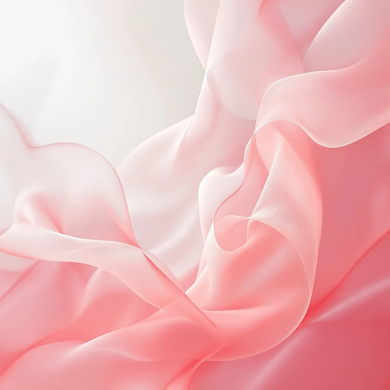 Roselle Veil Coral Background