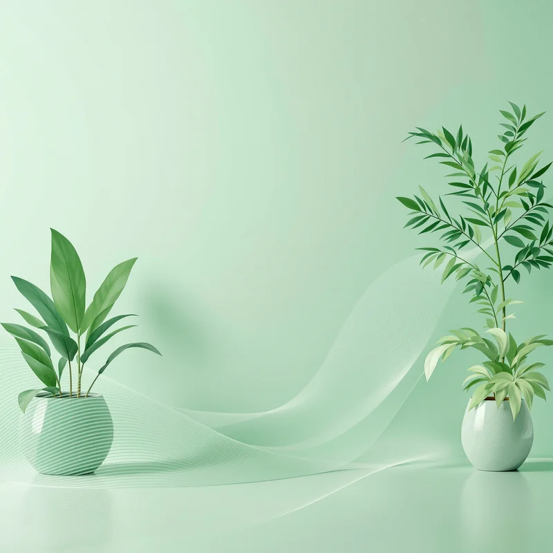 Calm green corporate background