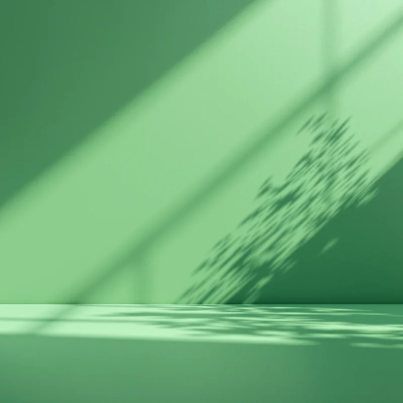 Calm green corporate background