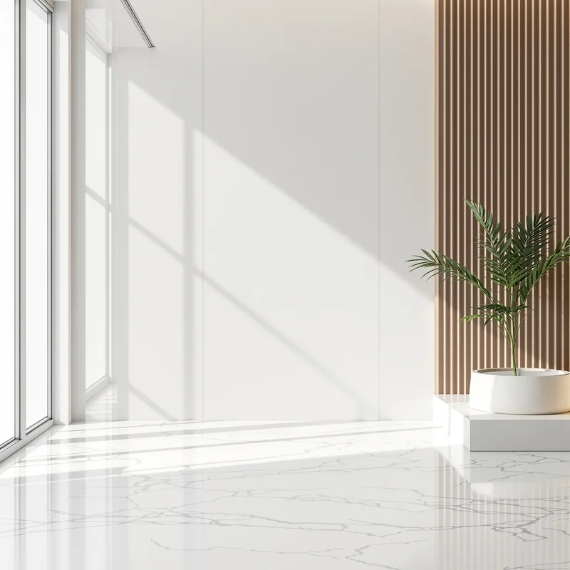 Eternal minimal white corporate background