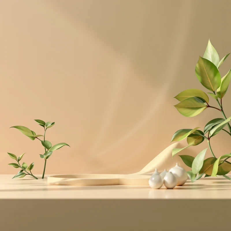 Gentle calm green corporate background