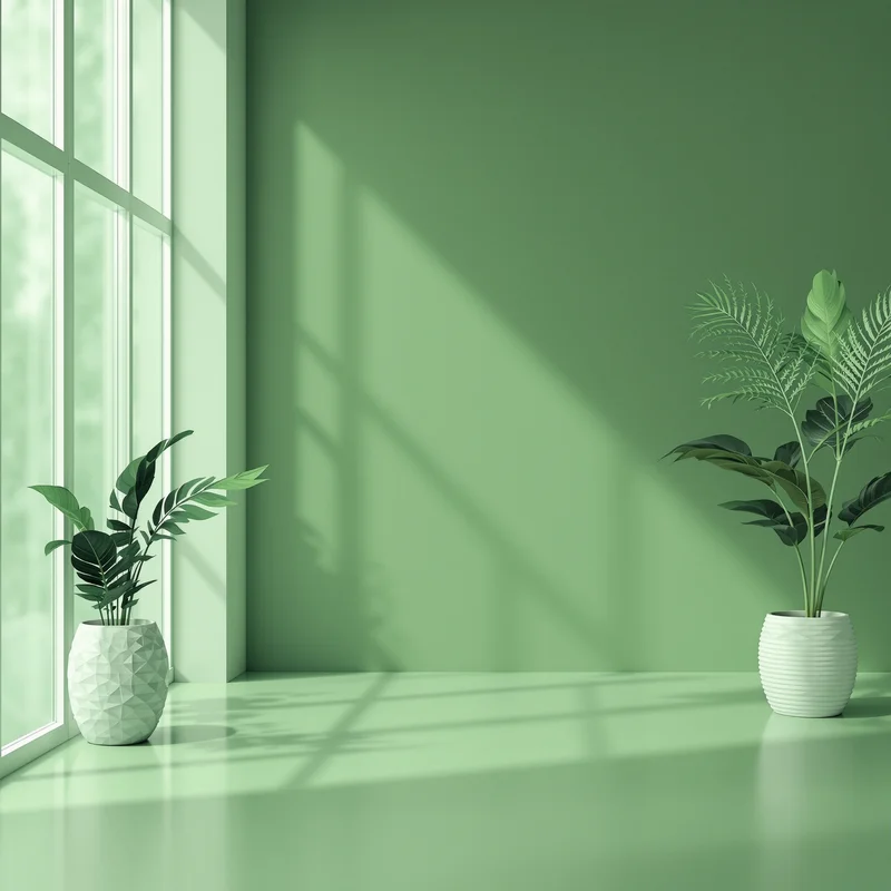 Gentle green corporate background