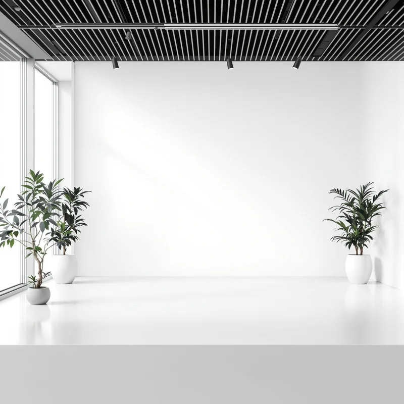 Pure corporate white background
