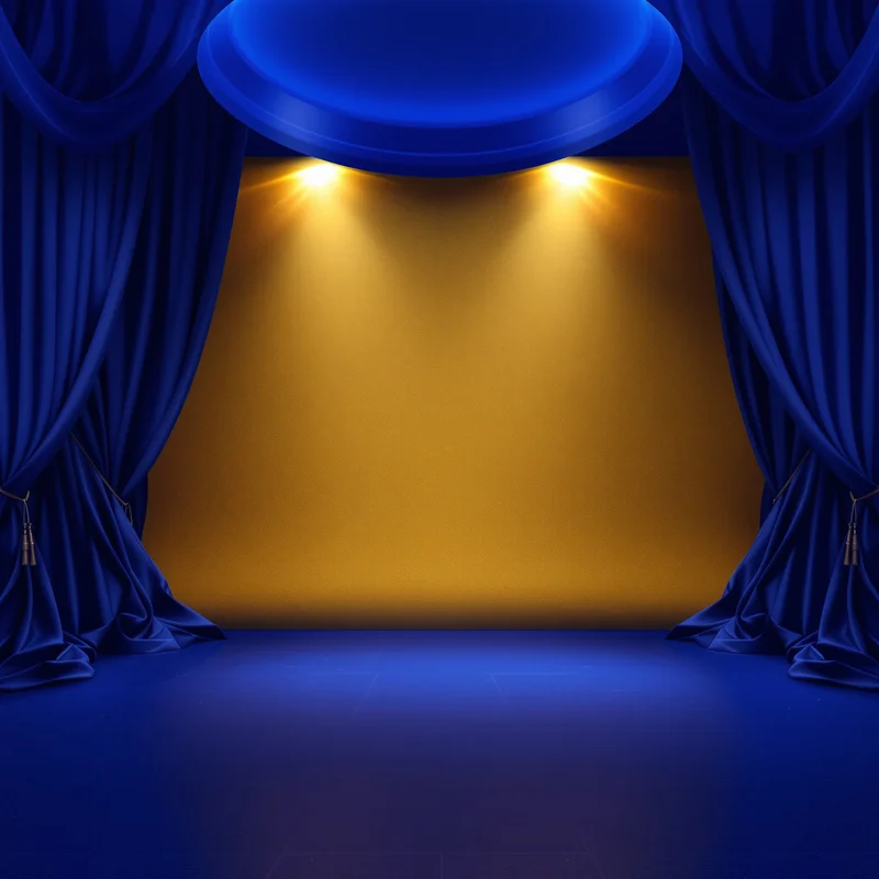 Royal deep blue corporate background