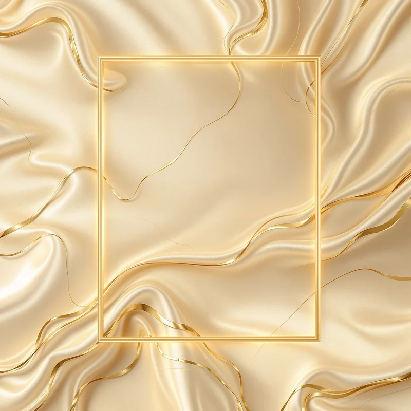 Eternal golden cream background