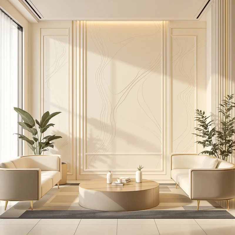 Eternal ivory cream background