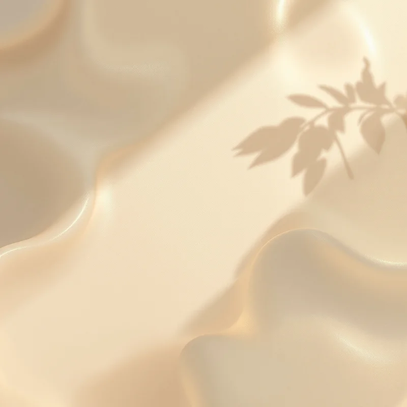 Gentle dawn cream background