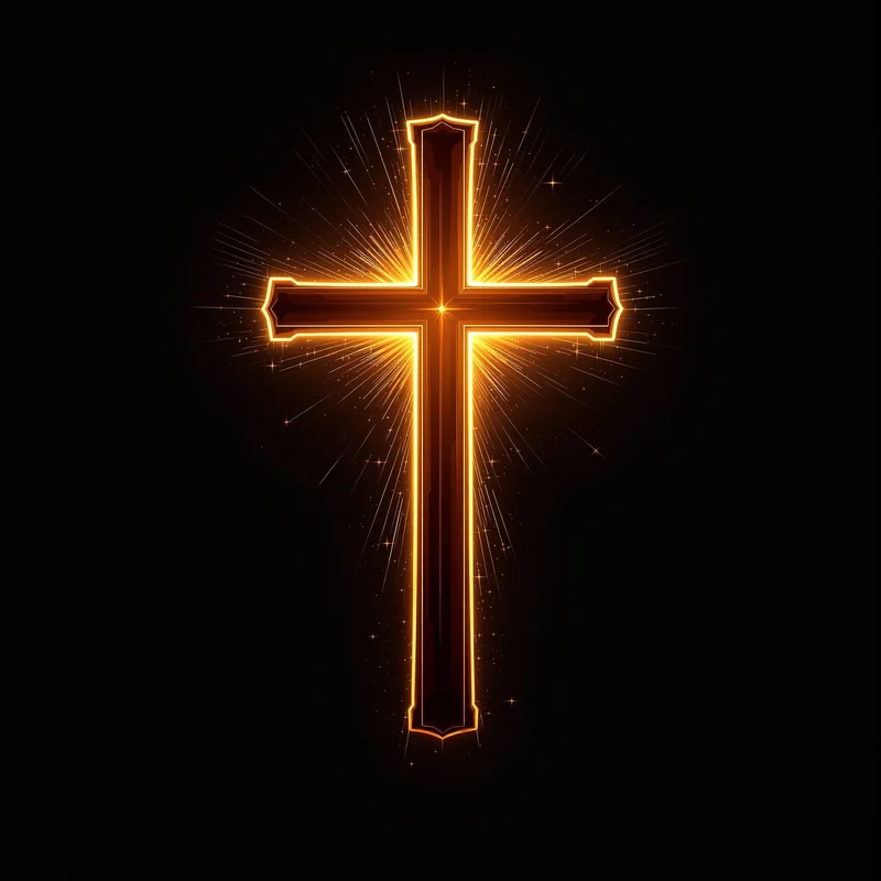 spiritual profile picture with gradient light for symbolic avatar use