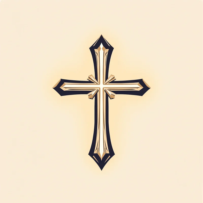 minimal cross profile icon with halo effect for messaging profile icon