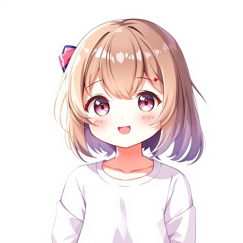 adorable avatar with soft glow for avatar display