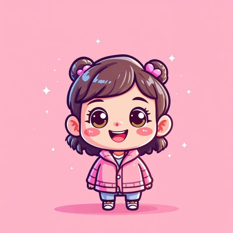 cute profile picture with soft glow for social media avatar