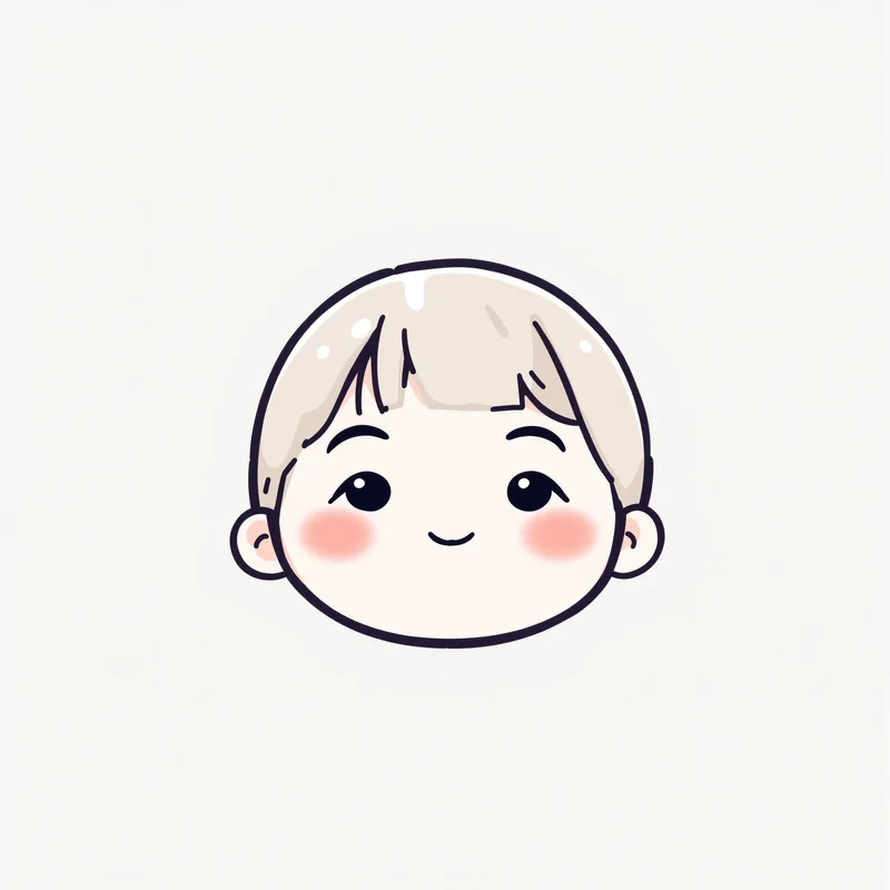 cute PFP portrait with fluffy design for messaging profile icon